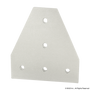 45-4340 | 45 Series 5 Hole - Tee Flat Plate - Image 1